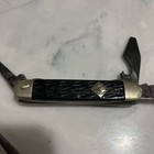 Vtg Blue Grip Cub Scout Bsa Folding Pocket Knife 3 Blade Old Boyscout Lot Of 2