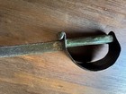 Antique Hand Forged Saber Sword Balkan Ethnographic Iron Blade