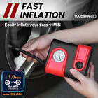 12v Portable Car Tire Auto Inflator Pump Electric Air Compressor Portable 150psi