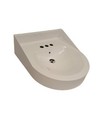New Whitehall Acorn Wh3740-09 Dshape  15-1 2  Ada Ligature Resistant Sink Basin