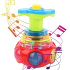 Kid Spinning Top Toy Toddler Led Shining Music Spinner Toy Multicolor Music Gyro