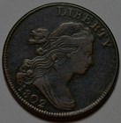 1802 Draped Bust Large Cent  s-235  - Us 1c Copper Coin