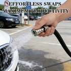 Garden Hose To Mini Power Washer Adapter3 4 Ght To 1 4   Stainless Steel  Gar   