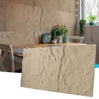  3d Wall Panels  24  X 48   Stone Yellow Pu Wall Panels For Interior Wall 