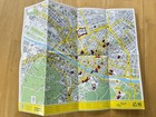 Vintage Firenze Florence Italy Tourist City Map Crsm Radio Taxi 43 90 Brochure