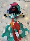 Caribbean Souvenir Rag Dolls Set Of 3 Handcrafted Barbados Dolls
