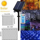 200 Led Light Net Mesh Fairy String Curtain Lights Party Wedding Xmas Decor Lamp