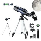 70mm Telescope W  Mobile Adapter High Tripod 14-180x For Moon Watching Kids Gift