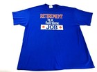 Vintage Retirement Is A Full Time Job Shirt 1990s Blue Tee 90s Tee Blue 50 50 Xl