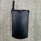 Untested Motorola Startac Black Cell Flip Phone Prop Collectors Cellularone 