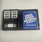 Mega Speed Reading By Howard Berg   Kevin Trudeau  6 Cassettes Workbook W vhs