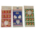 Vintage 1988 Christmas Bakery Bags Lot Of 3 Jeanmarie Holiday Gift New Old Stock
