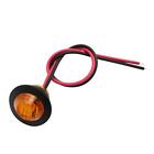 20x Amber 3 4 round Led Bullet Clearance Side Marker Lights For Truck Trailer