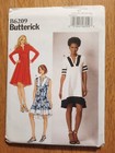 Butterick 6209 Misses  Dress Sewing Pattern Easy Pullover Dress Uncut Szs 14-22