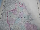 1871 Antique Map Of Plymouth County  Massachusetts