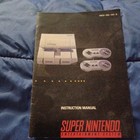 Snes Console System Instruction Manual Only Super Nintendo Hw c -sns-usa