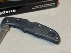 Spyderco Endura 4 Plain Edge C10pbk Folding Knife New