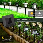 12 Pack Solar Garden Light Outdoor Waterproof Landscape Led Pathway Yard Lamp