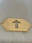 Rustic Wooden Cross Wall Hanging Faith Christian Decor Gift New