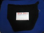 Scba Mask Bag  S m  Smith Co  Mb3-100  Heavy Fleece  Black  W drawcord 