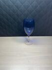 Libbey Wine Glass Montibello Cobalt Blue Set 4