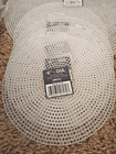 Lot Of 51 Uniek Plastic Canvas Sheets -various Shapes - Circles Squares Hexagons