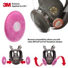 3m Respirator Cartridges Filters 6001 6003 6006 2091 2097 60926 60923 P100