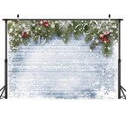 Christmas Photography Backdrops For Photographers Wood Wall Backdrop 7x5ft