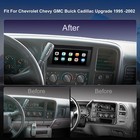 Qled Radio For Chevy Gmc Buick Cadillac 1995 1996 1997 1998 1999 2000 2001 20   
