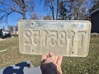 Expired North Dakota 7 Digit License Plate W  2012 Tag Truck Plate  