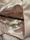 Cinderella Couture Pink Fit   Flare Dress 10 Knee V-neck Satin Beaded