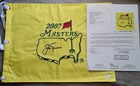 Jack Nicklaus Signed 2007 Masters Pin Flag - Jsa Loa 6x Champion