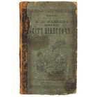 1844 Buffalo Ny City Directory Abolition President Fillmore Wells Fargo Ugrr 