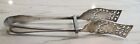 English Silver Plate Large Asparagus Tongs 10 