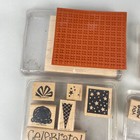 Lot Of Craft Wood Block Rubber Stamps - Stampin Up  Mostly Unused