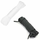 3mm Roman Nylon Cord Black   White Braided Blind String For Gardening Plants