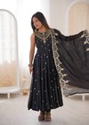 Gown Pakistani Suits Salwar Kameez Ready To Wear Dress Wedding Bollywood Party L
