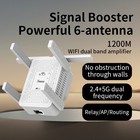 1200mbps 5ghz  2 4gh Wifi Extender Booster Wifi Booster Range Extender Dual Band