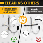 260 Piece Pegboard Hooks 1 8 And 1 4 Inch Peg Board Organizer Accessories With P