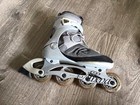 K2 Athena Breast Cancer T-nine Grey Skates Roller Women   s Size 7 Abec 5 Blades