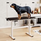 Electric Dog Grooming Table Height Adjustable Heavy Duty Pets Dog Grooming Table