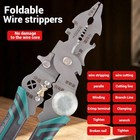 14 In 1 Wire Stripper Wire Stripping Tool With Voltage Tester Cable Cutters New