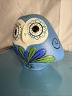 Pride Collection Paper Mache Blue Owl Coin Bank 1969-70s Japan