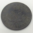 1857 Bank Of Upper Canada One 1 2 Half Penny Canadian Circulated Token F878