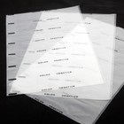 50x Acid-free Archival Storage Sheet Protector 35mm 135 B w Color Negative Slide