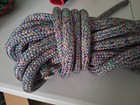 9 16 X 50 Ft  Double Braid-yacht Braid Polyester Rope  Purple Blend Plus