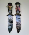 Bradford Exchange Limited Edition Marine Corps Memorabilia Collectibles 2 Knives