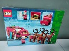 New  Lego Santa s Sleigh Christmas Toy Set With Reindeer   Santa Figurine 40499