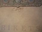 Sweden 3 Skilling Revenue Stamped Paper