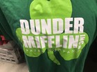 The Office Men s Shirt Dunder Mifflin St Patrick s Day Green Clover Nwt Sizes